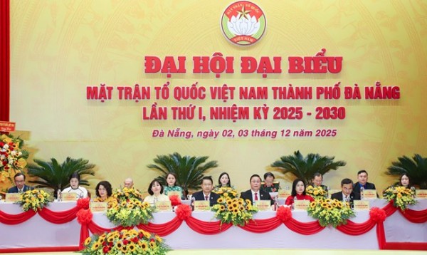 Ông Lê Trí Thanh giữ chức Chủ tịch MTTQ Việt Nam thành phố Đà Nẵng nhiệm kỳ 2025-2030